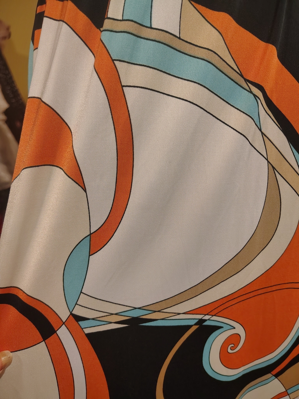 Rabbit Rabbit Rabbit Multicolor Swirl Midi Skirt Dress - Picture 15 of 16
